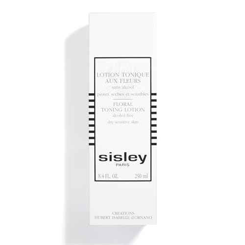 Sisley Paris Floral Toning Lotion - 250 mL - Cleanses, Tones & Soothes Skin for Daily Skin Care Regimen - for Dry and Sensitive Skin