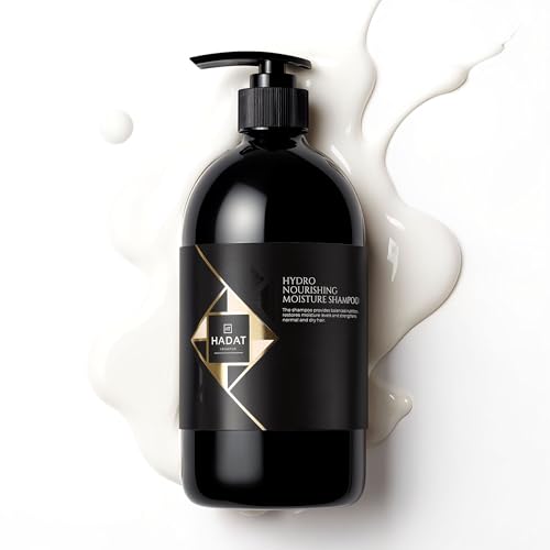 HADAT Hydro Nourishing Moisture Shampoo ? Salon-Grade Sulfate-Free, For Dry, Frizzy, or Color-Treated Hair ? Deep Hydration, Shine & Smooth Finish ? Professional Haircare, 27.05 Fl oz (Pack of 1)