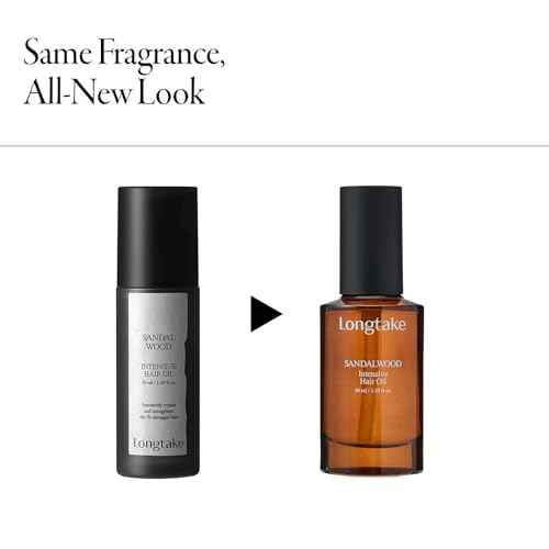 Sandalwood Intensive Perfume Hair Oil 1.35 Fl Oz, 40ML¤ÓHeat Protection¤ÓAnti-frizz¤ÓSplit end repair¤Ó For all types