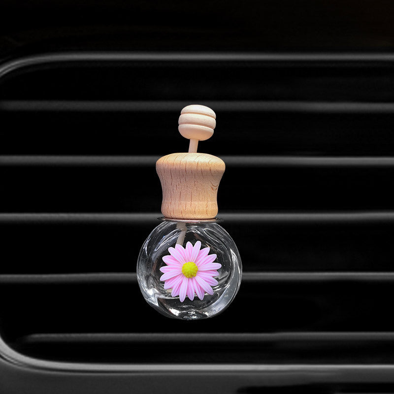 Small Daisy Flower Car Aromatherapy Diffuser Clip - Interior Decor Gift