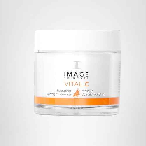 IMAGE Skincare, VITAL C Hydrating Overnight Masque, Revitalizing Sleeping Facial Mask with Blue-Green Algae Extract and Hyaluronic Acid, 2 oz