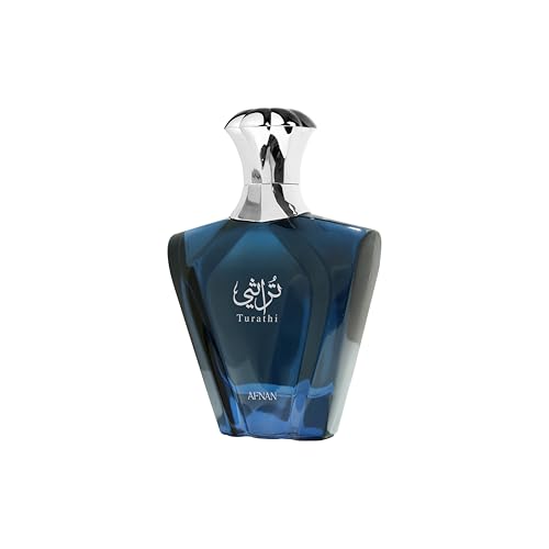 Afnan Turathi Blue Eau de Parfum Spray for Men, 3.0 Fl. Oz