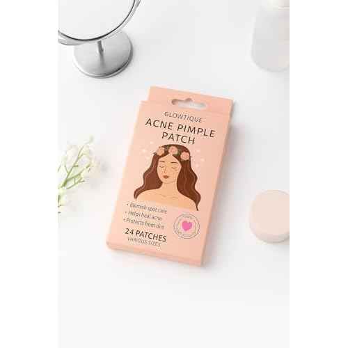 Acne Pimple Patch-24 Hydrocolloid Stickers for Acne, Fast Healing , Spot treatment, Innvisible on Skin