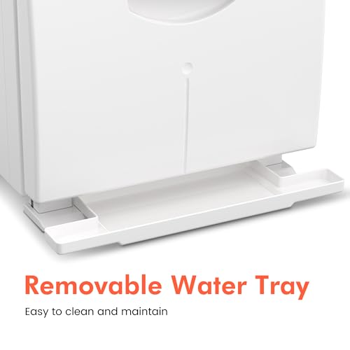 TASALON 8L Towel Warmer Hot Cabinet Box, Aluminum Inner Chamber, Removable Tray, Fast Heating for Beauty Spa Salon Massage - White