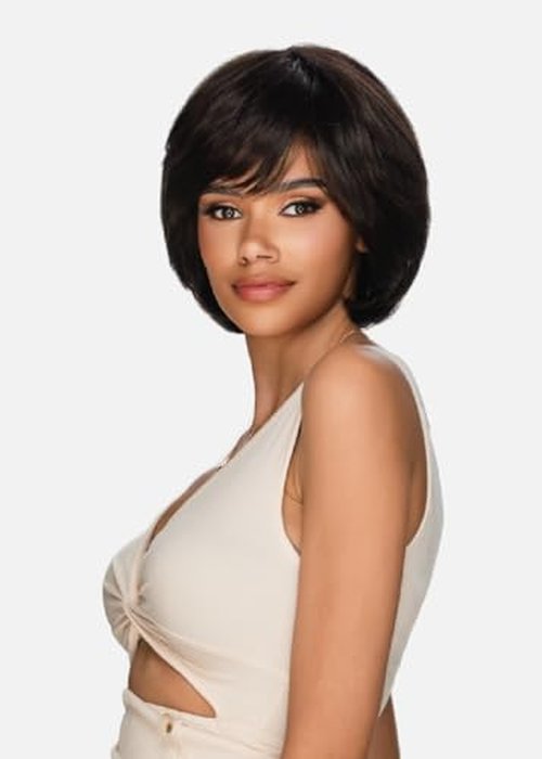 Vivica A. Fox HMB-KATE, Handmade & Hand-tied Wig, Supreme Human Hair Blend, Color P4/27/30