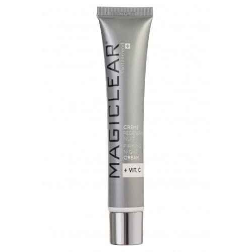 MAGICLEAR Luxury Skin Care Anti-Aging Night cream Daily Face Moisturizer with Madecassoside, Vitamin C, E, for Dark Spots with Niacinamide Swiss brand 1.76