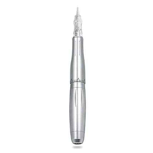 Eyebrow Tattoo Machine Pen - BIOMASER Profession Rotary Permanent Makeup Tattoo Pen Tattoo Gun Eyebrow Carving Kit for P300 with 3 Cartridge Needles for Eyeliner Lip Counter