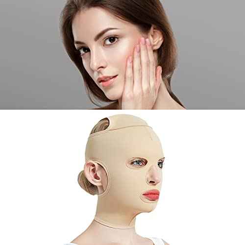 Vline Slimming Face Girdle Full Face Lifting Brace Antiwrinkle Face Shaping Daily Use (M)