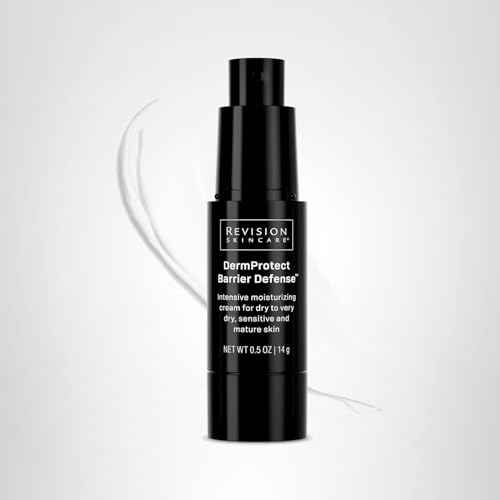Revision Skincare DermProtect Barrier Defense™, Intensive Moisturizer for Dry, Sensitive, and Mature Skin, Hydrates and Strengthens Skin Barrier, 0.5oz