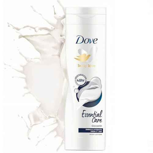 Dove Essential Nourishment Body Lotion - Dry Skin (250ml) - Pack of 2 by Dove