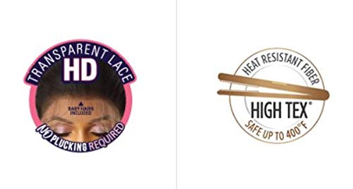 Outre LACEFRONT PERFECT HAIR LINE Glamorous Wavy Fully Hand-Tied 13”x 6” Frontal HD Baby Hair Transparent Lace Easy-to-Style Heat Friendly - GENEVA (DRFF4/HAZHN)