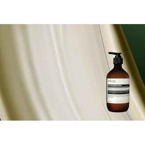 Aesop Geranium Leaf Body Balm | Skin Softening, Hydrating Body Balm | Nut Oils, Geranium Leaf and Citrus Extracts | 16.9oz / 500mL