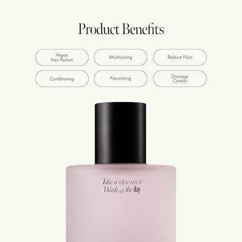 ANILLO Rosy Night Vegan Hair Perfume Long-Lasting Floral Musky Scented with Damask Rose Extract, Rosehip Oil, Peptide Complex for All Hair Type, Free of Silicone & Parabens (3.38 fl. Oz)