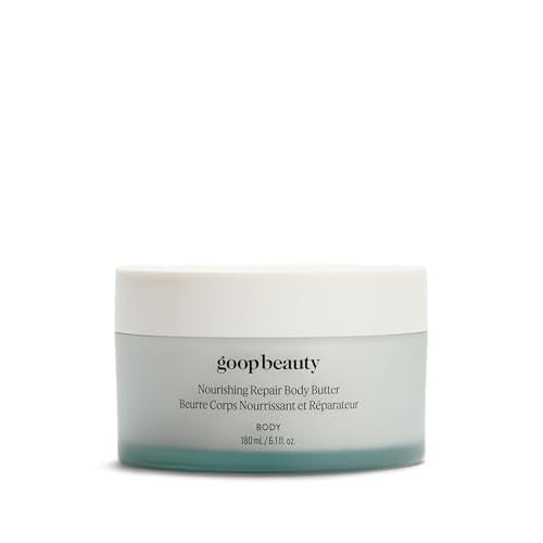 goop Beauty Body Butter | Lotion for Dry Skin | Nourishing Butters & Botanical Extracts | Hydrating & Firming Cream | 6.1 fl oz