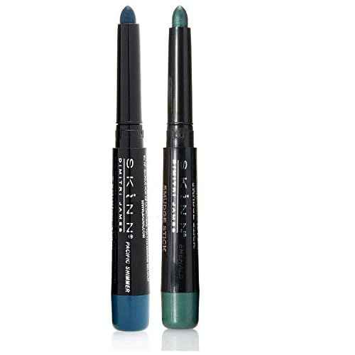 Smudge Stick for Eyes - Set of 2 Eye Pencils - Emerald & Pacific Shimmer