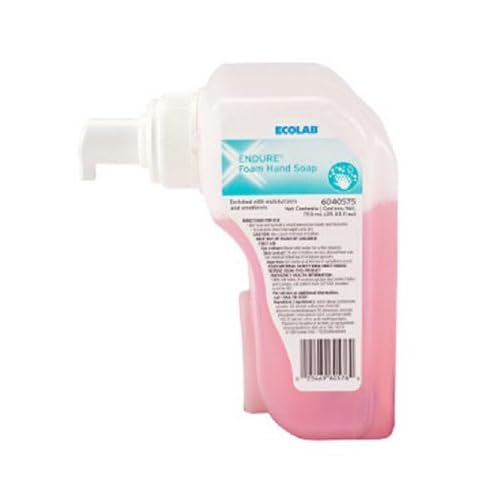 Ecolab Endure-50 Bacti Foam Soap 6040575, 750 milliliters - Case of 6