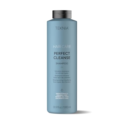 LAKM? Teknia Perfect Cleanse Shampoo, Clarifying Shampoo for Build Up, Deep Clean for Scalp and Hair