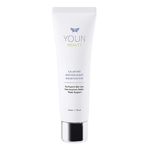 YOUN Beauty Calming Antioxidant Moisturizer for Face and Body by Holistic Plastic Surgeon Dr. Anthony Youn, Paraben & Sulfate-Free ? Contains Lactic Acid, Vitamins C & E, Peptides, and Coenzyme Q10