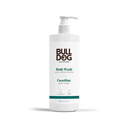 BULLDOG Mens Skincare and Grooming Body Wash, Coastline, 16.9 Fluid Ounce