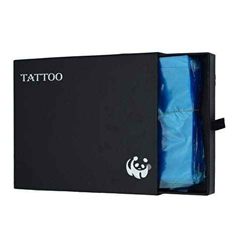 Tattoo Machine Bags,200Pcs Disposable Tattoo Machine Covers Gun Bags Sleeves Tattoo Plastic Sleeves for Tattoo Machine Gun Accessories Tattoo Supplies Tattoo Kits