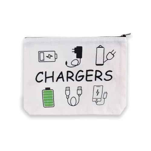 yaozeio Makeup Cosmetic Bag Travel Storage Bag Electronic Charging Organizer for Women Travel Accessories Versatile Bags Small Makeup Cosmetic Bags for Women Cable Organizer Pouch for Cords