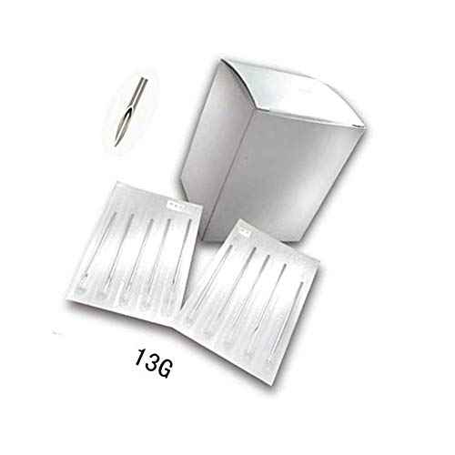 New Star Tattoo 100PCS 13G Steel Body Piercing Needles Supply