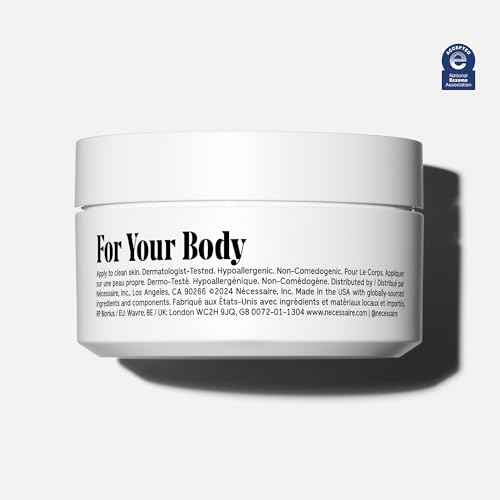 N?cessaire The Body Cream ? Fragrance-Free Barrier Repair Body Moisturizer with Niacinamide, Ceramides & Hyaluronic Acid ? Rich Hydration for Dry, Sensitive Skin ? Dermatologist-Tested ? 6.8 oz