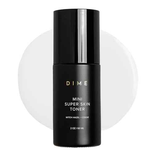 DIME Beauty Mini Super Skin Toner, Alcohol-Free Witch Hazel Toner, Travel-Size with Cucumber Extract, 2 oz / 60 ml