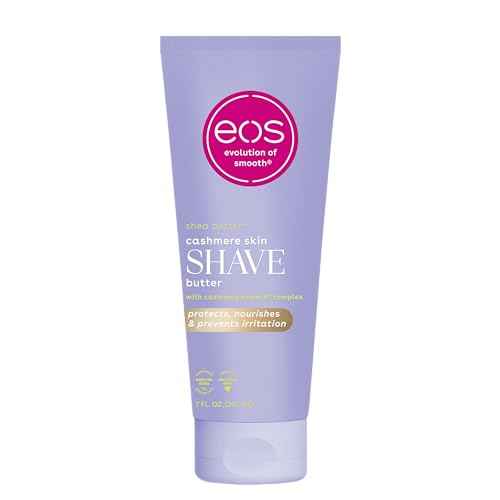 eos Cashmere Skin Collection Shave Butter- Vanilla Cashmere Scented, Non-Foaming eos Shaving Cream, 7 fl oz