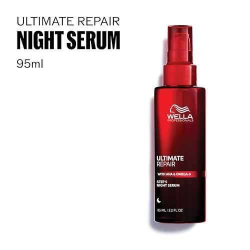 Wella Professionals ULTIMATE REPAIR Night Hair Serum | Protection Against Night Stressors for All Hair Types | 3.2 Fl Oz - Packaging May Vary