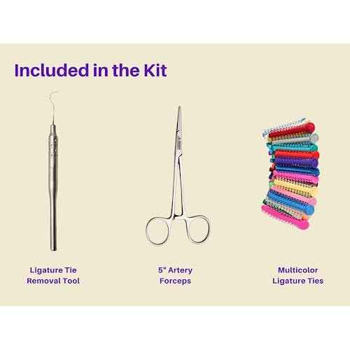 ARTMAN INSTRUMENTS Dental Braces Color Changing Kit, Orthodontic Ties Changing kit, Change The Color of Your Braces Yourself in Minutes Ligas para Brackets Ortodoncia