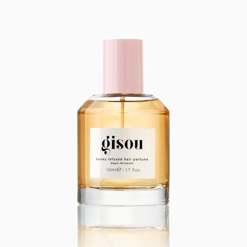 Gisou Honey Infused Hair Perfume ? Long-Lasting Hair Fragrance with Mirsalehi Honey & Argan Oil, Wildflower Honey scent, 1.7 Fl Oz