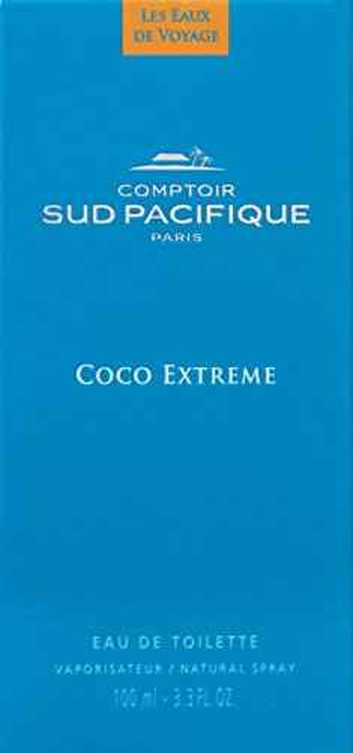 Comptoir Sud Pacifique Coco Extreme Eau de Toilette Spray, 3.3 Fl Oz
