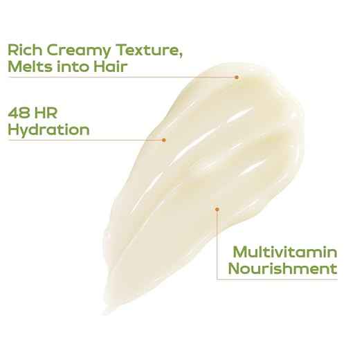 Keratin Hair Mask for Dry, Damaged or Long Hair - Deep Conditioner Masque with Protein, Coconut, Jojoba & Avocado Oil ? Collagen Treatment for Hair Growth & Hydration, Split Ends Repair, Color-Safe