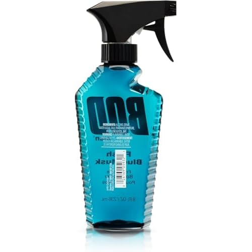 Bod Man Parfums de Coeur Fresh Blue Musk Body Spray 8 oz