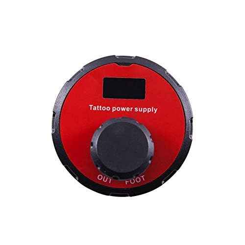 One Tattoo World - Rotary Tattoo Machine Kit, Gloves, Ink Caps, Paper, 20 x 5ml Inks, 20 Disposable Tattoo Cartridge Needles, and Power Supply, OTW-KPB01D