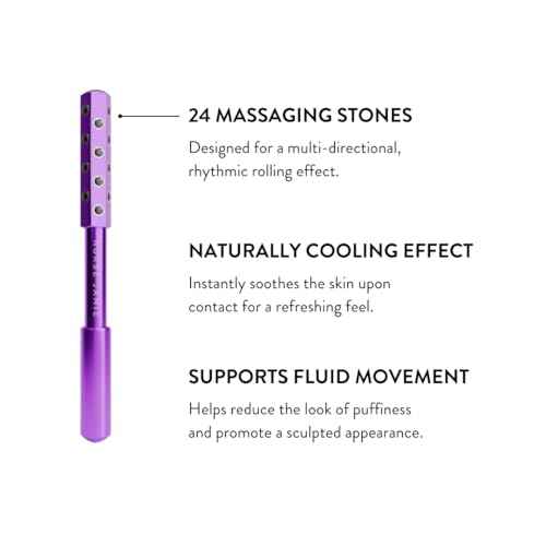 Nurse Jamie Uplift Facial Massaging Beauty Roller - Facial Massager with 24 Stones for Sculpting, Firming & Reducing Puffiness