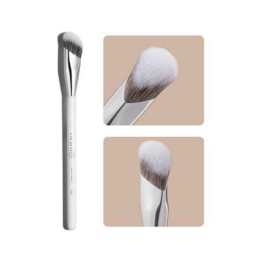 Concealer Brush, Angled Under Eye Makeup Small Foundation Precision Face Blending Brush (193 concealer brush)
