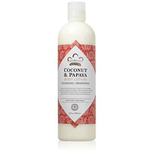 Nubian Heritage Body Lotion, Coconut and Papaya, 13 Fl Oz
