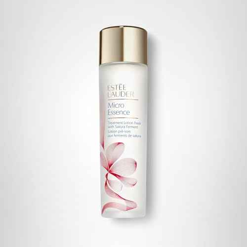 Estée Lauder Micro Essence Treatment Lotion Toner Fresh with Sakura Ferment | Hydrating & Soothing + Skin Barrier Repair, 3.4 Fl Oz
