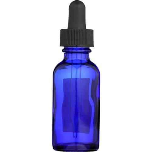Whole Foods Market, Blue Glass Bottle with Dropper Cap, 1 Fl Oz