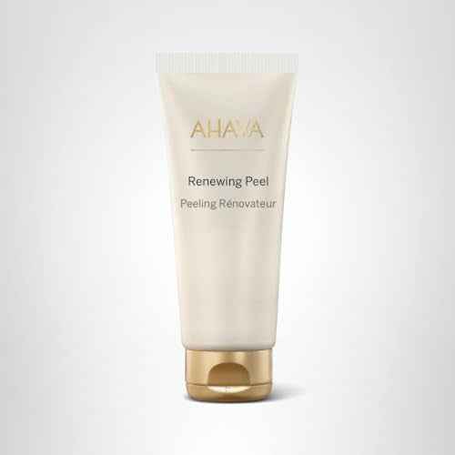 AHAVA Time to Treat Facial Renewal Peel - Gel peel for immediate radiance & even tone, enhances renewal, smoothes skin surface, with Osmoter, Biasbolol, Calendula & Vitamin C & Aloe Vera, 3.4 Fl.Oz