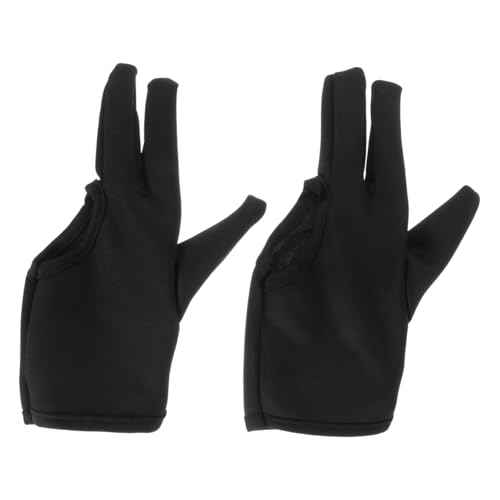 2pcs Hairdressing Gloves Protective Gloves High Temperature Heated Mittens Curling Wand 3 Finger Barber Glove Heat Protector Barber Shop Heat Protection Glove