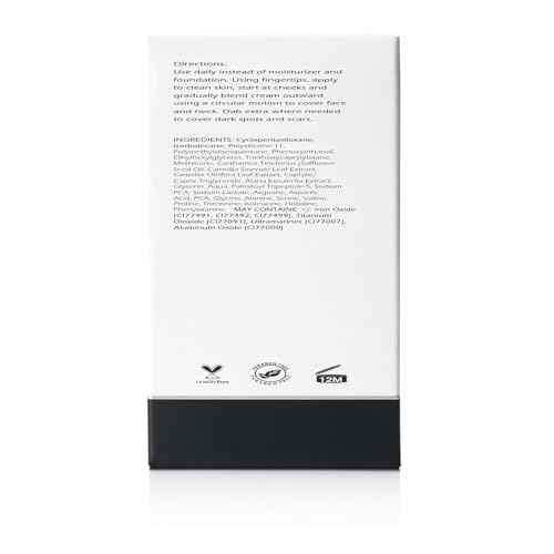 Bellaterra Cosmetics BB Cream - Tinted Moisturizer & Mineral Foundation Makeup, Medium 104 - Lightweight, Oil-Free, Buildable Coverage, Matte Finish, Anti-Aging Concealer, Clean Beauty, 1.69 oz