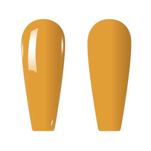 Vishine Mustard Gel Nail Polish, 1Pcs 16ml Mustard Gel Polish Yellow Color Nail Polish Gel High Gloss Soak Off U V Gel Nail French Nail Manicure Salon DIY L267