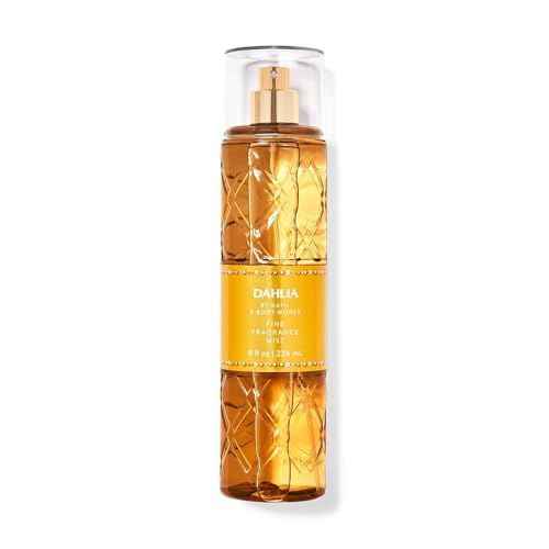 Bath & Body Works Dahlia Fine Fragrance Mist 8 Fluid Ounce Spray (Packaging As Pictured)