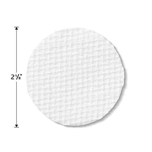 Simply Soft Hypoallergenic Exfoliating Dual Textured Cotton Rounds Pads, 80 Count (Pack of 6)