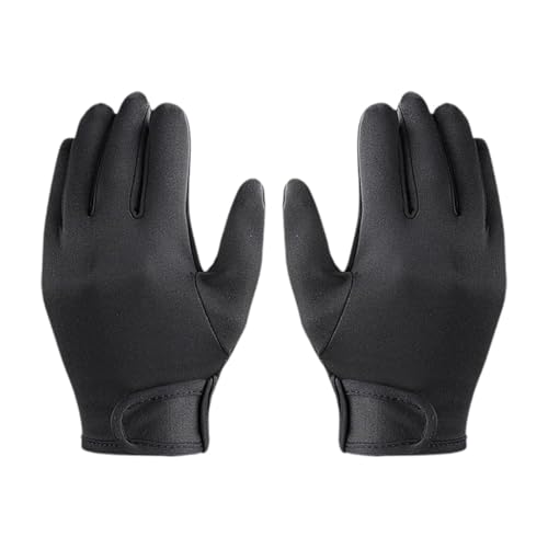 Pistro Set of 2 Heat Resistant Hairdressing Gloves for Curling & Straightening, Five Finger Design, Protective Finger Covers for Salon Styling