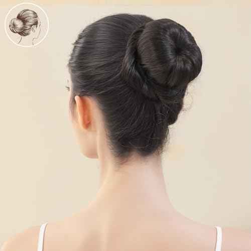 20PCS Spiral Hair Pins, Spin Pins Spiral Bobby Pins for Girls, Women and Kids, Non-Scratch Round Clip & Bun Twist, Stylish Bun Bobby Pins, Premium Spin Pins for Hair, Black