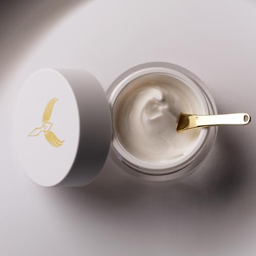 Bella Grace Collagen Plumping Face Moisturizer, Hydrating Skin Care Daily Moisturizer Face Cream with Peptides, Squalane, Polyglutamic Acid, Plumps, Nourishes, Supports Fine Lines, Wrinkles, 1.7 fl oz